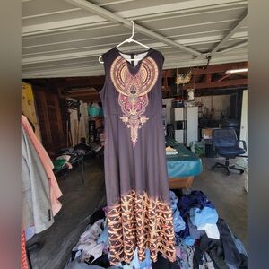 Black  Sleeveless Dress